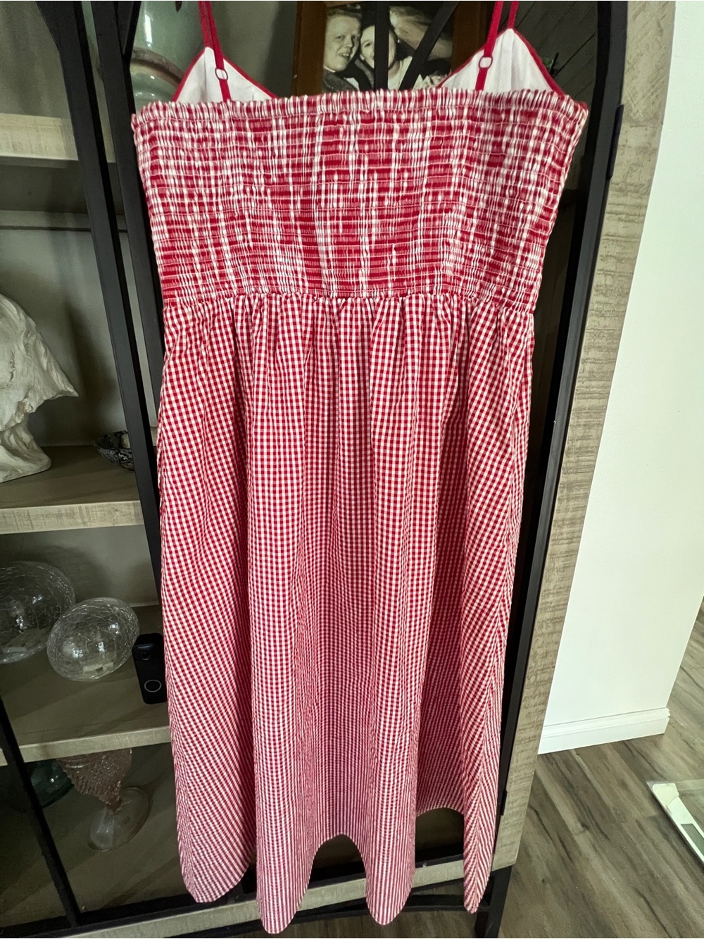House of Harlow 1960 Red Belline
Gingham Tie Midi Dress (Doen) M - Picture 5 of 6